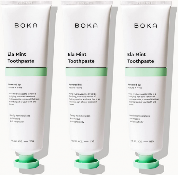 Boka Fluoride Free Toothpaste - Nano Hydroxyapatited